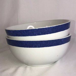 Mikasa Reese Cobalt Blue by Mikasa Soup Bowl NEW